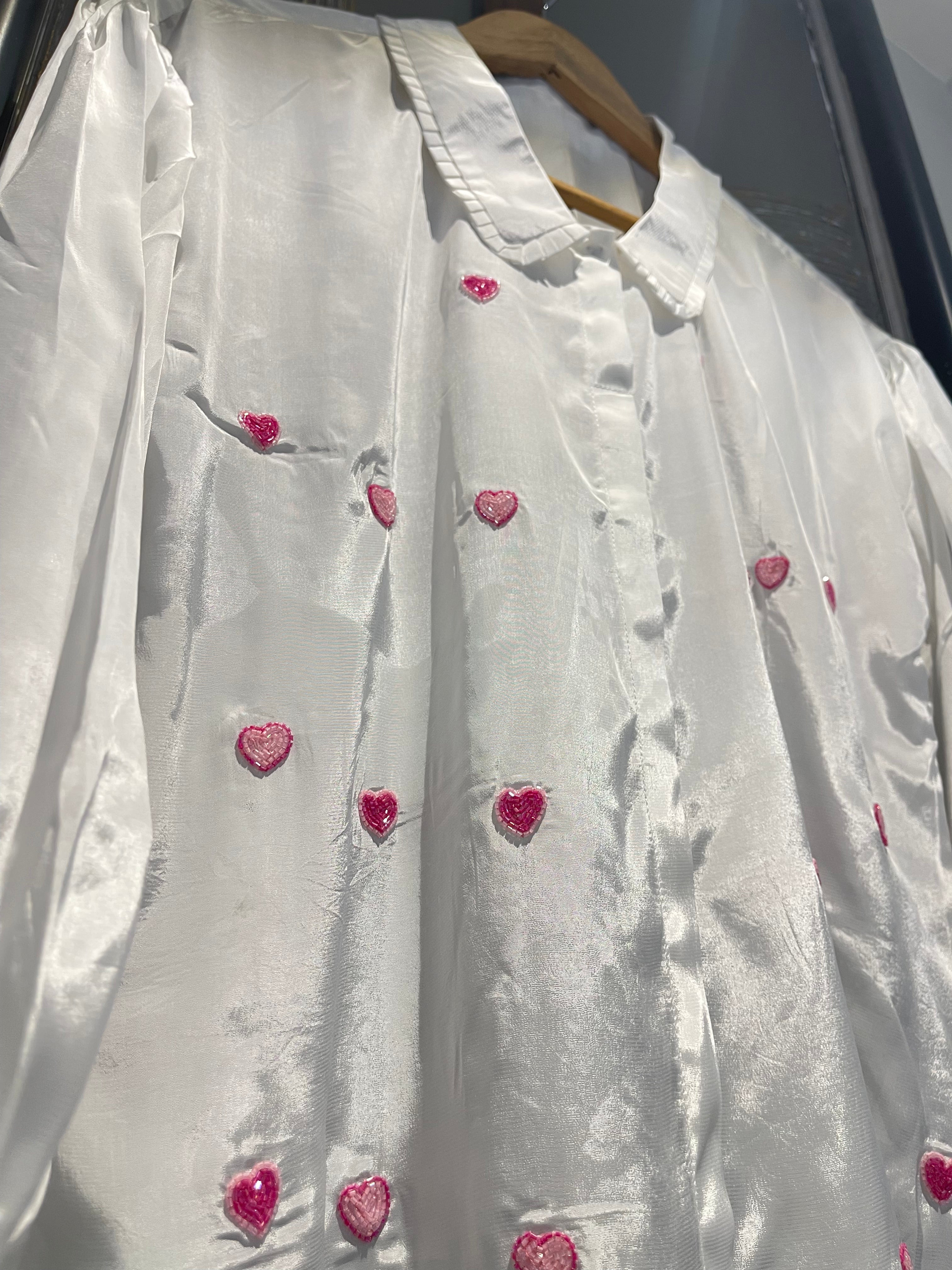 Heart Shirt Dress