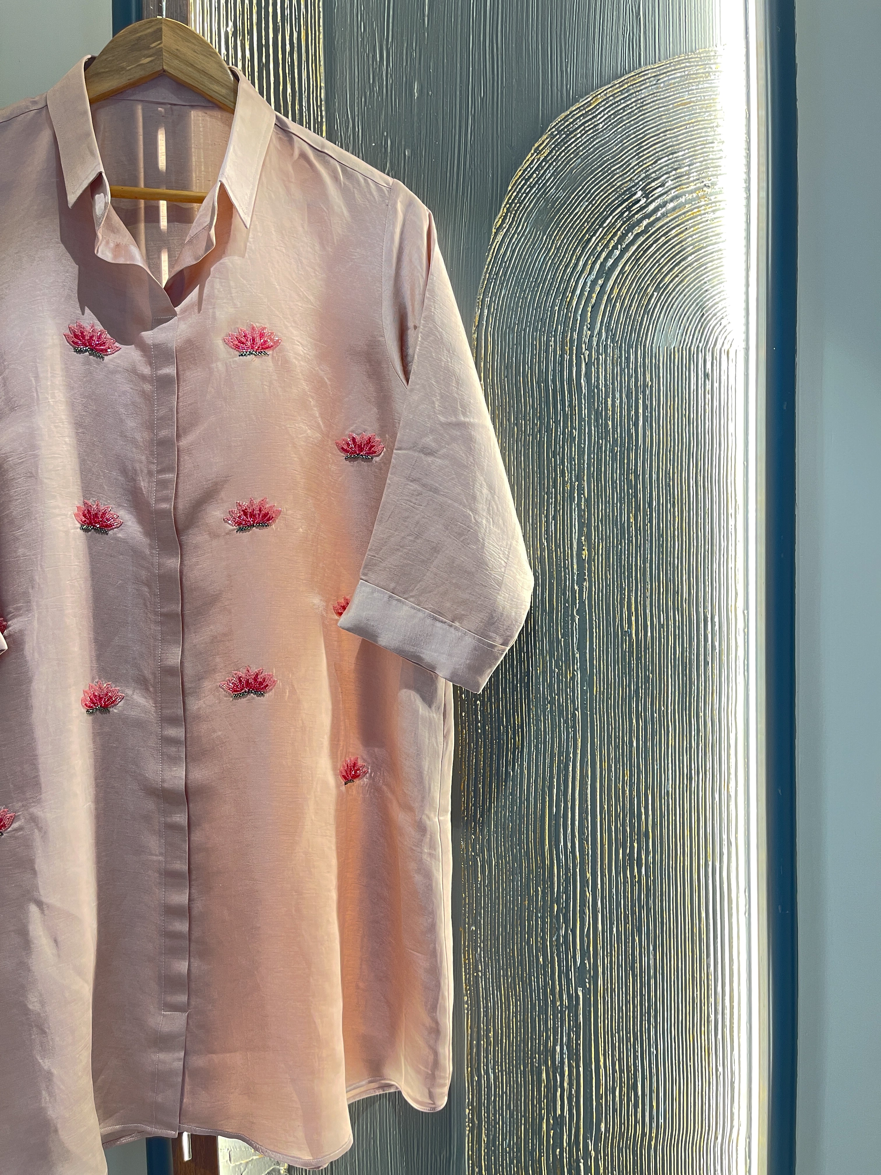 Lotus Shirt Dress