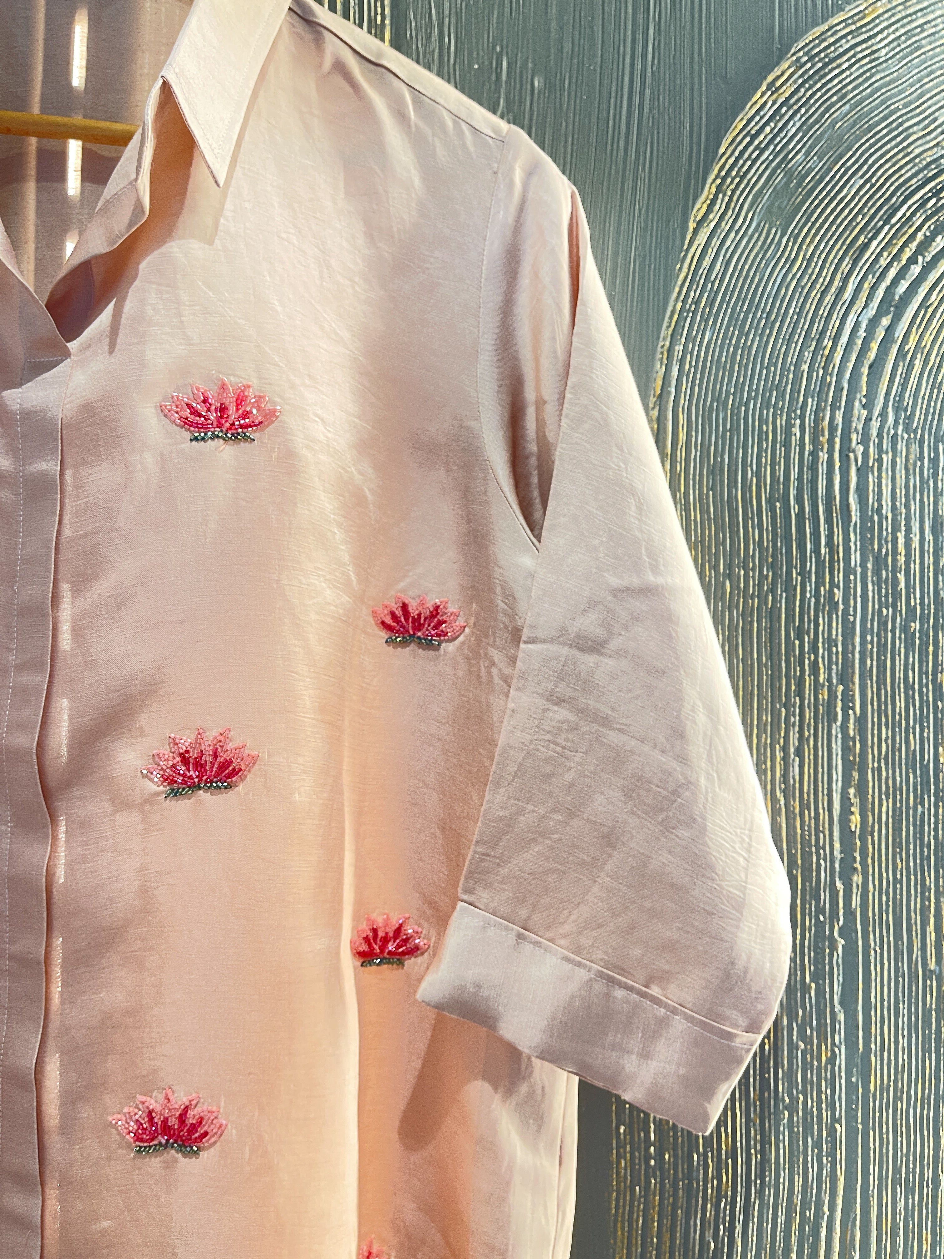 Lotus Shirt Dress