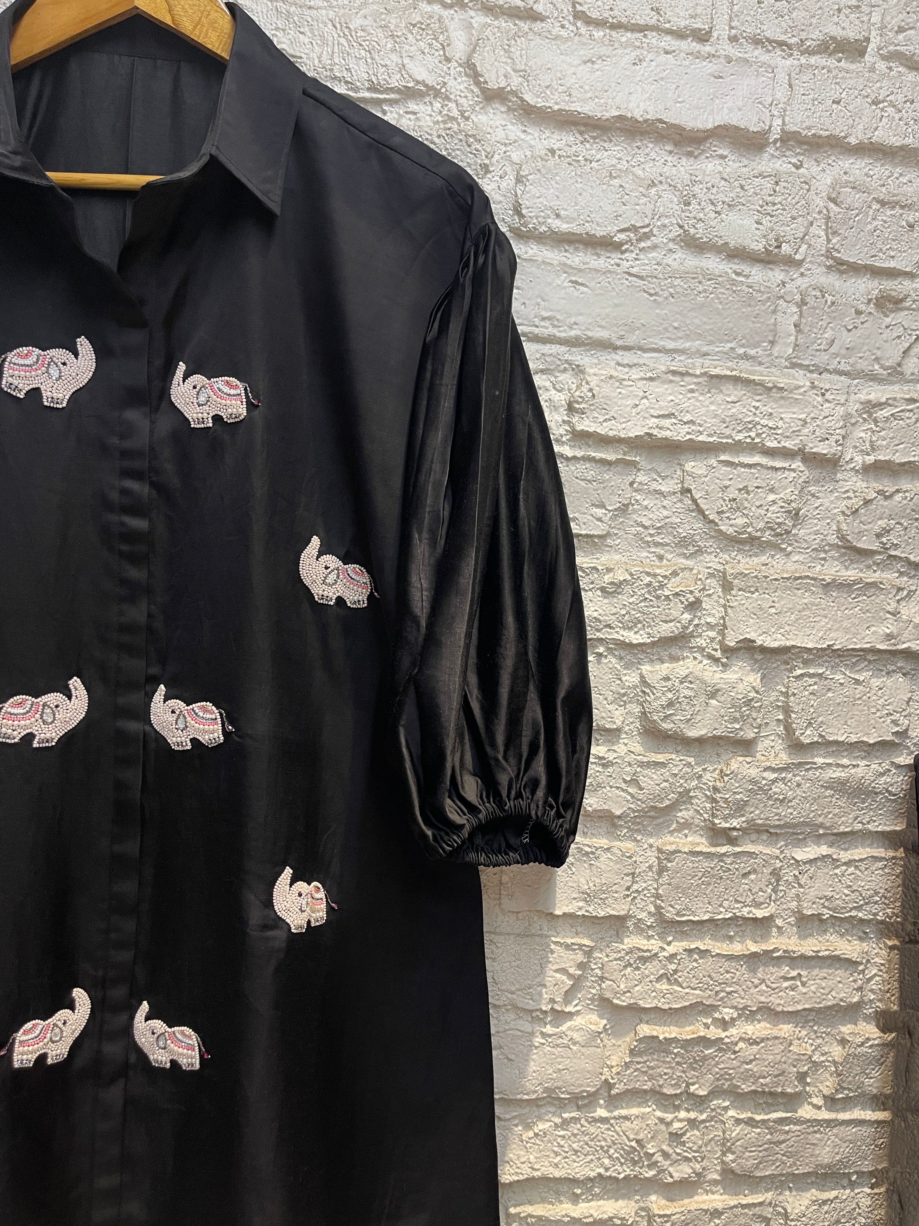 Baby Elephant Shirt Dress