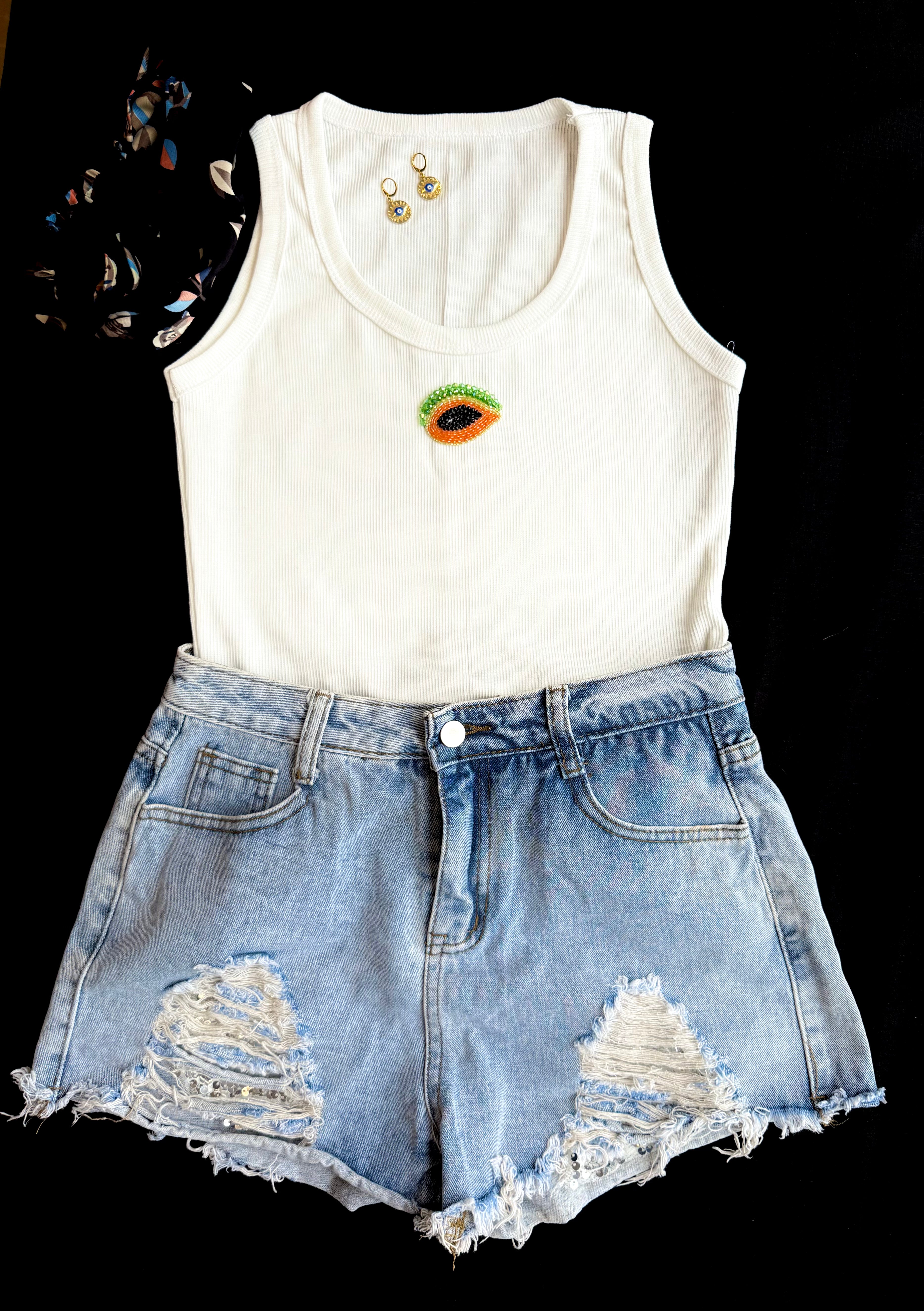 Papaya Tank Top