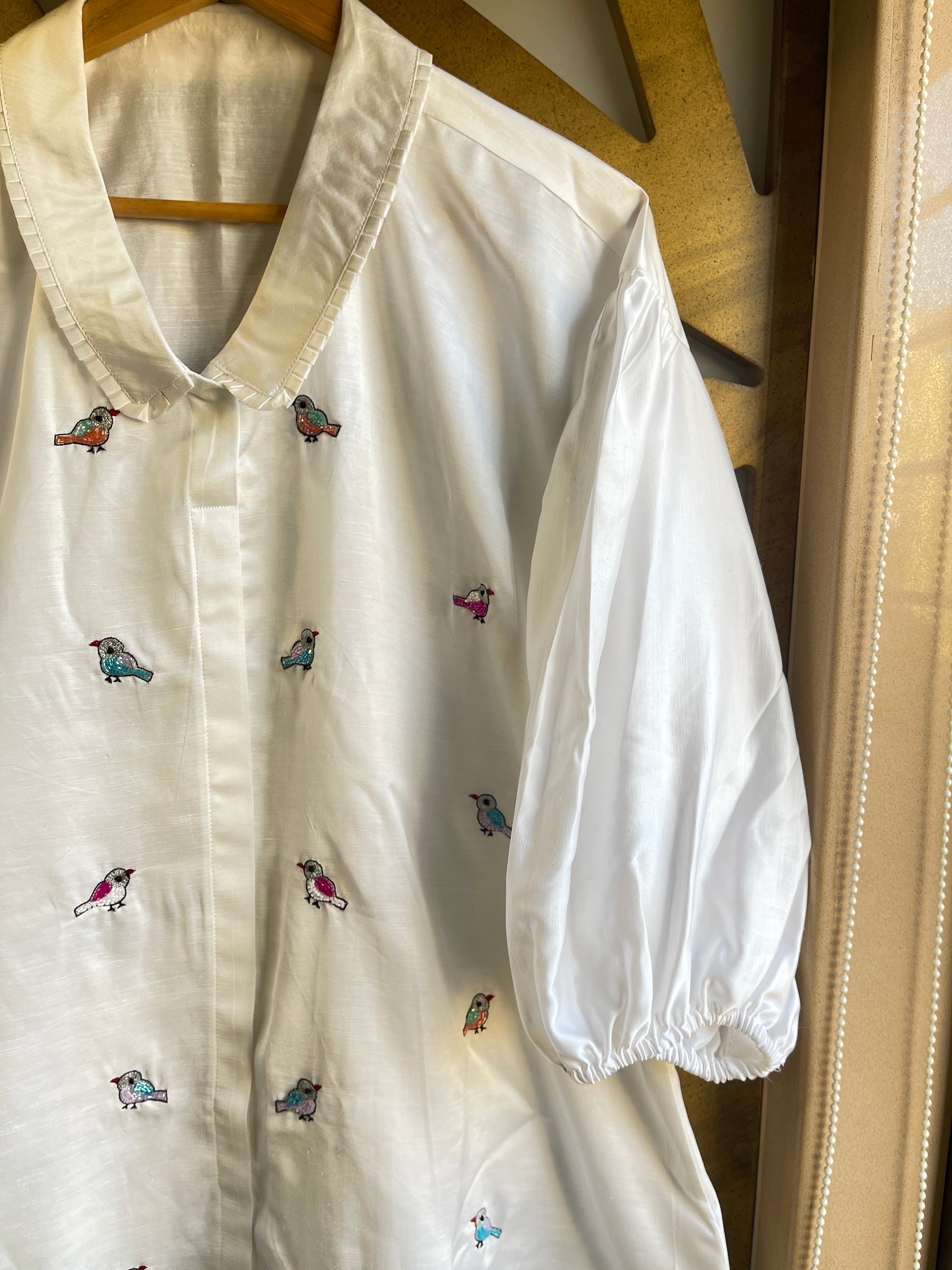 Bird Shirt Dress