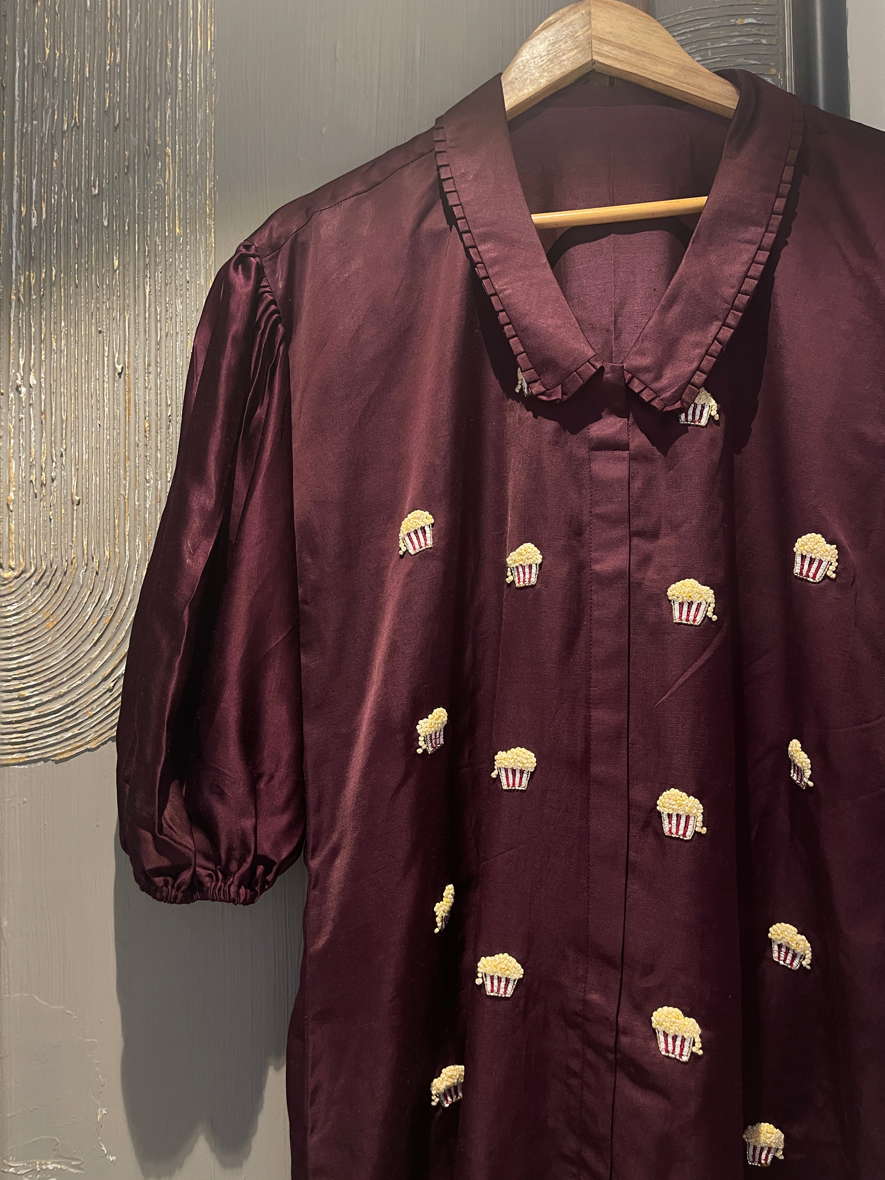 Popcorn Shirt Dress