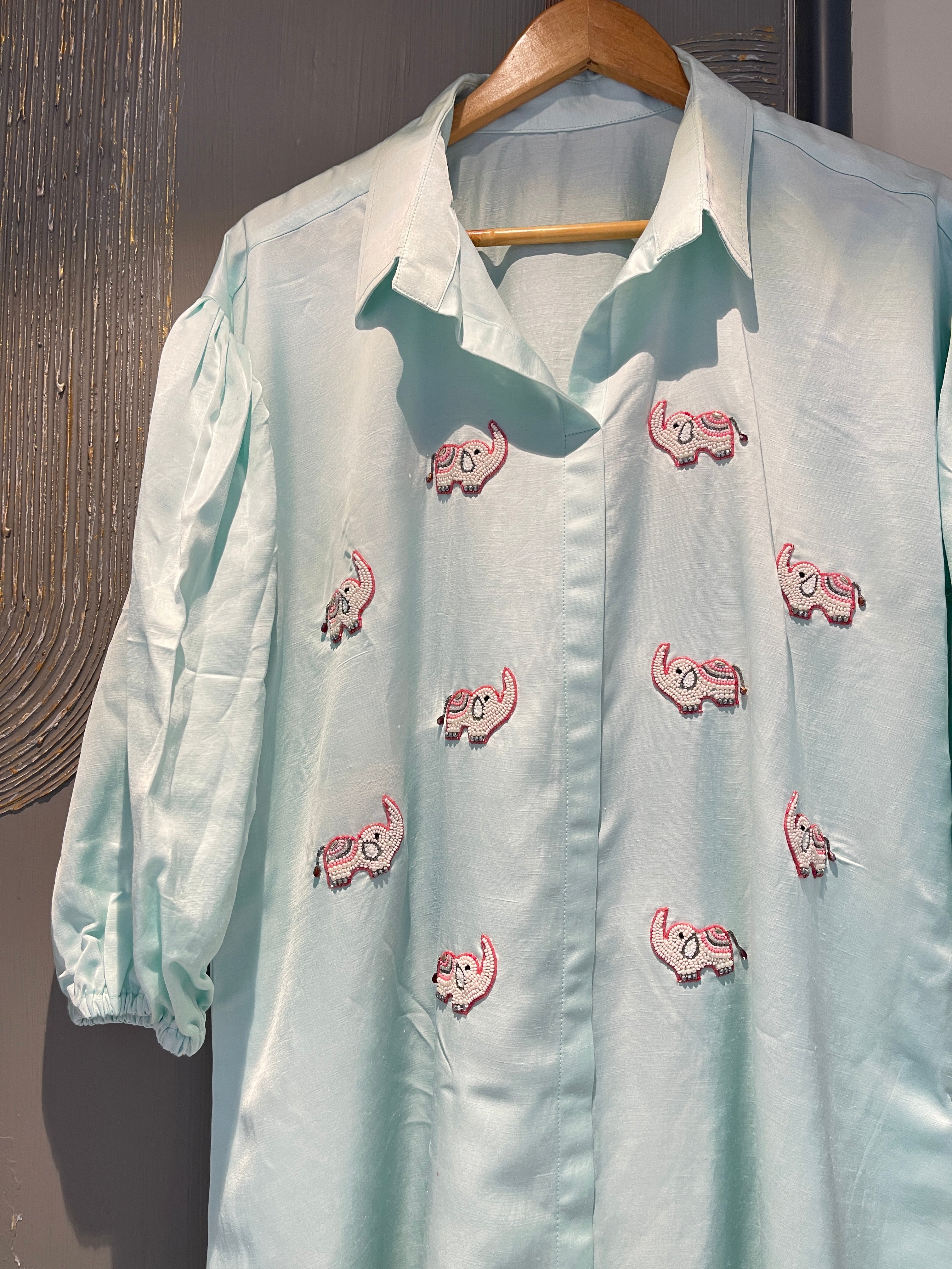 Baby Elephant Shirt Dress