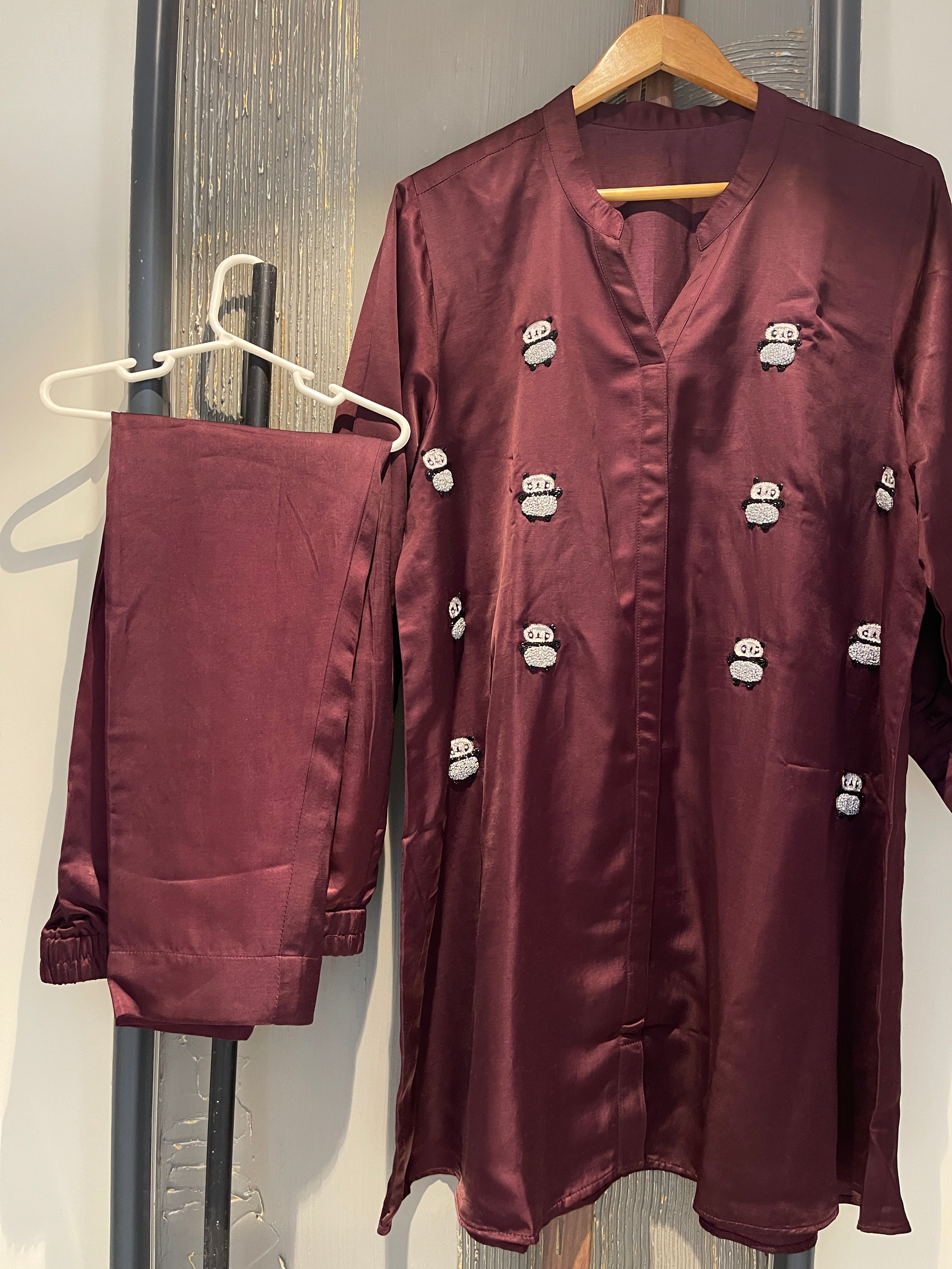 Snow Panda Co Ord Set