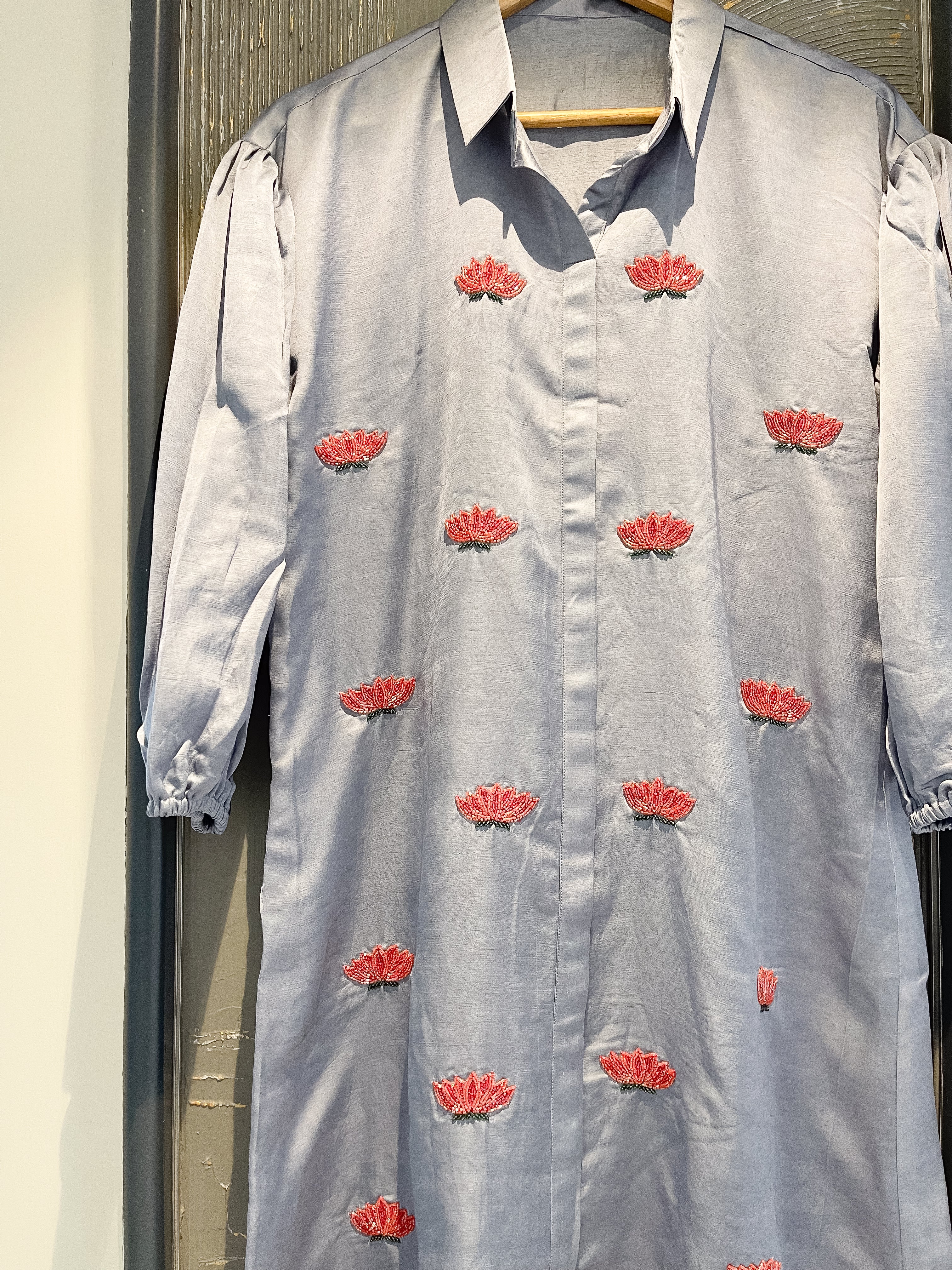 Lotus Shirt Dress